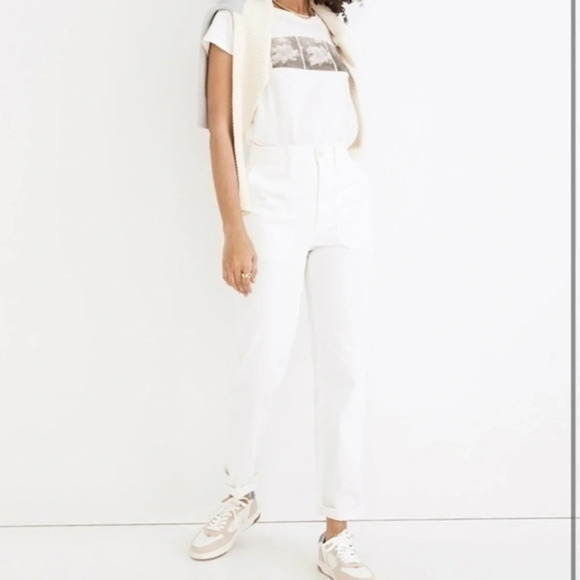 New Madewell The Perfect Vintage Straight Workwear Pant NC368
